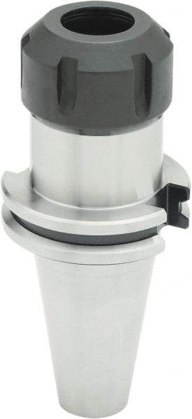 Parlec - 1mm to 13mm Capacity, 4" Projection, CAT40 Taper Shank, ER20 Collet Chuck - 6.69" OAL - Exact Industrial Supply