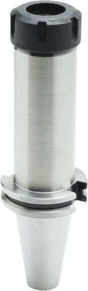 Parlec - 1mm to 16mm Capacity, 6" Projection, CAT40 Taper Shank, ER25 Collet Chuck - 8.69" OAL - Exact Industrial Supply