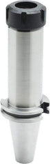 Parlec - 1mm to 16mm Capacity, 6" Projection, CAT40 Taper Shank, ER25 Collet Chuck - 8.69" OAL - Exact Industrial Supply