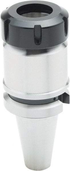 Parlec - 3mm to 30mm Capacity, 6" Projection, BT40 Taper Shank, ER40 Collet Chuck - 8.58" OAL - Exact Industrial Supply