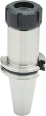 Parlec - 2mm to 20mm Capacity, 4.22" Projection, CAT40 Taper Shank, ER32 Collet Chuck - 6.91" OAL - Exact Industrial Supply