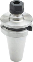 Parlec - 0.5mm to 10mm Capacity, 2-1/2" Projection, BT40 Taper Shank, ER16 Collet Chuck - 5.08" OAL - Exact Industrial Supply