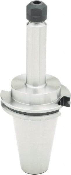 Parlec - 0.5mm to 10mm Capacity, 4.22" Projection, CAT50 Taper Shank, ER16 Collet Chuck - 8.22" OAL - Exact Industrial Supply