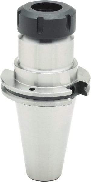 Parlec - 3mm to 30mm Capacity, 4" Projection, CAT50 Taper Shank, ER40 Collet Chuck - 8" OAL - Exact Industrial Supply