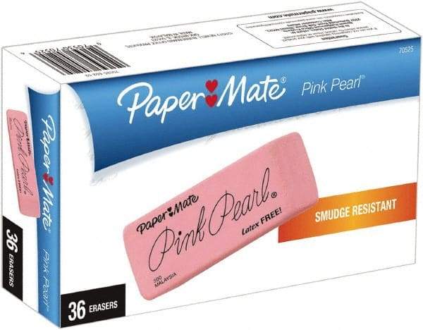 Paper Mate - Rectangle Rubber Eraser - Pink - Caliber Tooling