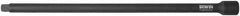 Irwin - 3/8" Drive Standard Socket Extension - 12" OAL, Black Oxide Finish - Caliber Tooling