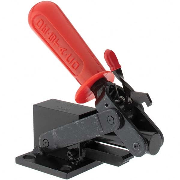 De-Sta-Co - 5,800.07 Lb Load Capacity, Flanged Base, Carbon Steel, Standard Straight Line Action Clamp - Caliber Tooling