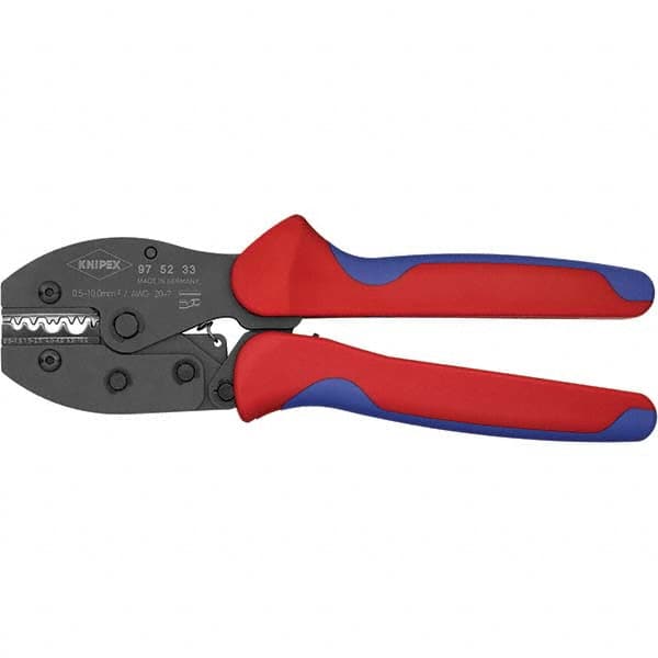 Knipex - Crimpers Type: Crimping Pliers Capacity: 0.50 - 10.00 mm; 7 - 20 AWG - Caliber Tooling