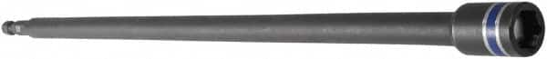 Irwin - 3/8" Magnetic Nutsetter - 1/4" Hex Drive, 12" OAL, 9/16" Socket Nose Diam - Caliber Tooling