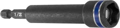 Irwin - 1/2" Magnetic Nutsetter - 1/4" Hex Drive, 4" OAL - Caliber Tooling