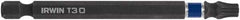 Irwin - T30 Torx Bit - 1/4" Hex Drive, 3-1/2" OAL - Caliber Tooling