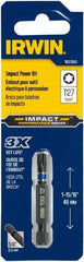 Irwin - T27 Torx Bit - 1/4" Hex Drive, 2" OAL - Caliber Tooling