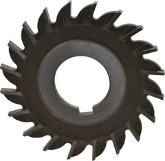 Keo - 3" Diam x 3/16" Width of Cut, 20 Teeth, High Speed Steel Side Milling Cutter - Straight Teeth, Uncoated - Caliber Tooling