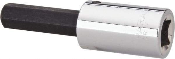 Paramount - 1/2" Drive, 1/2" Hex Bit Socket - 3-5/8" OAL, 1-7/8" Bit Length - Caliber Tooling