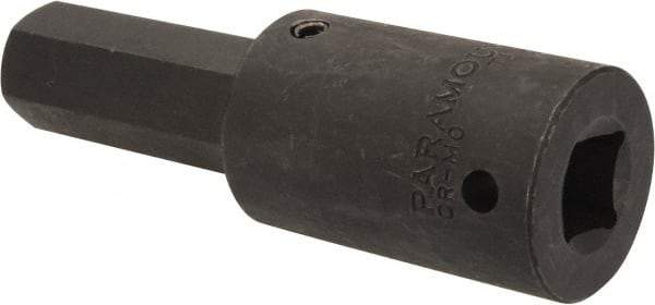 Paramount - 1/2" Drive, 18mm Impact Hex Bit Socket - 4" OAL - Caliber Tooling