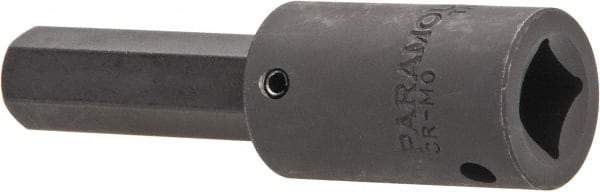 Paramount - 1/2" Drive, 14mm Impact Hex Bit Socket - 3-5/8" OAL - Caliber Tooling