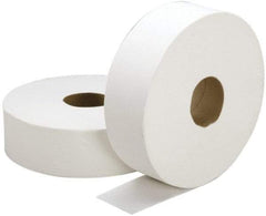 Ability One - 2,000' Roll Length x 3.7" Sheet Width, Jumbo Roll Toilet Tissue - 2 Ply, White, Recycled Fiber - Caliber Tooling