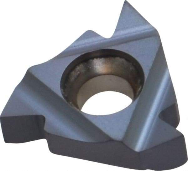 Hertel - 16IR Internal Right Hand 48-8 Partial Profile 60° Laydown Threading Insert - Grade HG225TR, TiAlN Coated Carbide - Caliber Tooling