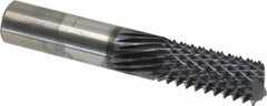 Onsrud - 1/2" Diam, 1-1/8" LOC, End Mill End, Solid Carbide Diamond Pattern Router Bit - Right Hand Cut, 3" OAL, 1/2" Shank Diam, Use on Composites - Caliber Tooling