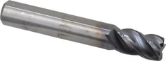 Kennametal - 5/16", 4 Flute, Solid Carbide, Corner Chamfer End Mill - 2" OAL, 1/2" LOC - Caliber Tooling