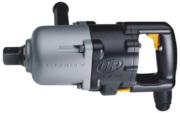 Ingersoll-Rand - 1-1/2" Drive, 2,750 RPM, 5,000 Ft/Lb Torque Impact Wrench - D-Handle, 700 IPM, 80 CFM, 1/2" NPT Inlet - Caliber Tooling