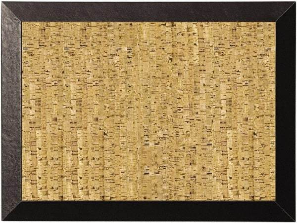 MasterVision - 24" Wide x 18" High Open Cork Bulletin Board - Natural (Color) - Caliber Tooling