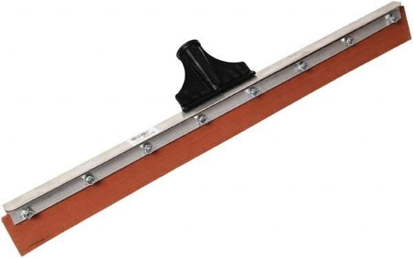 SEYMOUR-MIDWEST - 23-7/8" Rubber Blade Floor Squeegee - Threaded End, Single Edge, Aluminum Holder - Caliber Tooling