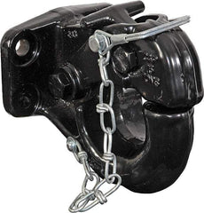 Buyers Products - 30,000 Lb Capacity Pintle Hook with Mounting Kit - For Use with Trailers - Caliber Tooling