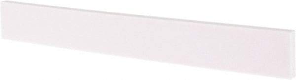 Tru-Maxx - 150 Grit Aluminum Oxide Rectangular Polishing Stone - Very Fine Grade, 1" Wide x 8" Long x 1/4" Thick - Caliber Tooling