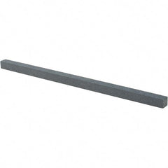 Tru-Maxx - 220 Grit Silicon Carbide Square Polishing Stone - Very Fine Grade, 1/4" Wide x 6" Long x 1/4" Thick - Caliber Tooling