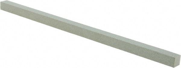 Tru-Maxx - 320 Grit Silicon Carbide Square Polishing Stone - Extra Fine Grade, 1/4" Wide x 6" Long x 1/4" Thick - Caliber Tooling