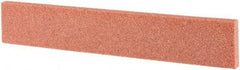 Tru-Maxx - 100 Grit Aluminum Oxide Rectangular Roughing Stone - Fine Grade, 1" Wide x 6" Long x 1/4" Thick - Caliber Tooling