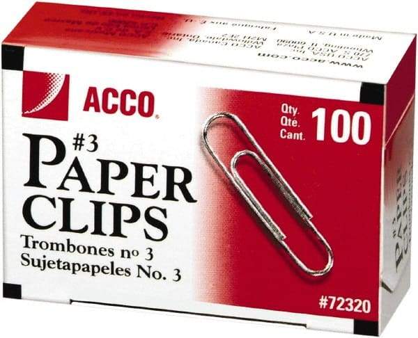 ACCO - 15/16" Wide Paper Fastener - Silver - Caliber Tooling