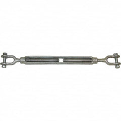 CM - 15,200 Lb Load Limit, 1-1/4" Thread Diam, 18" Take Up, Forged Steel Turnbuckle Body Turnbuckle - Caliber Tooling