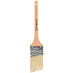 Wooster Brush - 2-1/2" Angled Synthetic Sash Brush - 2-11/16" Bristle Length, 7-1/2" Maple Handle - Caliber Tooling