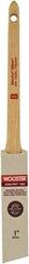 Wooster Brush - 1" Angled Nylon/Polyester Sash Brush - 2-3/16" Bristle Length, 6-13/16" Maple Handle - Caliber Tooling