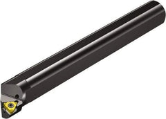 Sandvik Coromant - Internal/External Thread, Right Hand Cut, 1-1/2" Shank Width x 35mm Shank Height Indexable Threading Toolholder - 15" OAL, 266RL-22 Insert Compatibility, 266RKF Toolholder, Series CoroThread 266 - Caliber Tooling