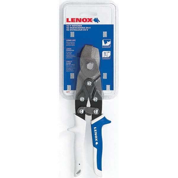 Lenox - Seamers & Crimpers For HVAC Tool Type: Hand Notcher Overall Length (Inch): 12.9000 - Caliber Tooling