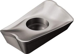 Sandvik Coromant - R390170408 ML Grade 1040 Carbide Milling Insert - TiAlN Finish, 3/16" Thick, 9.6mm Inscribed Circle, 0.8mm Corner Radius - Caliber Tooling