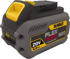 DeWALT - 60 Volt Lithium-Ion Power Tool Battery - 6 Ahr Capacity, 2 hr Charge Time, Series 20/60 FLEXVOLT - Caliber Tooling