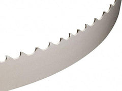 Starrett - 2 to 3 TPI, 13' 6" Long x 1-1/4" Wide x 0.042" Thick, Welded Band Saw Blade - Bi-Metal, Toothed Edge - Caliber Tooling