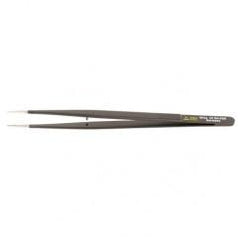 ROUNDED SERRATED TWEEZERS - Caliber Tooling