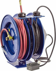 CoxReels - 50' Spring Retractable Hose Reel - 300 psi, Hose Included - Caliber Tooling