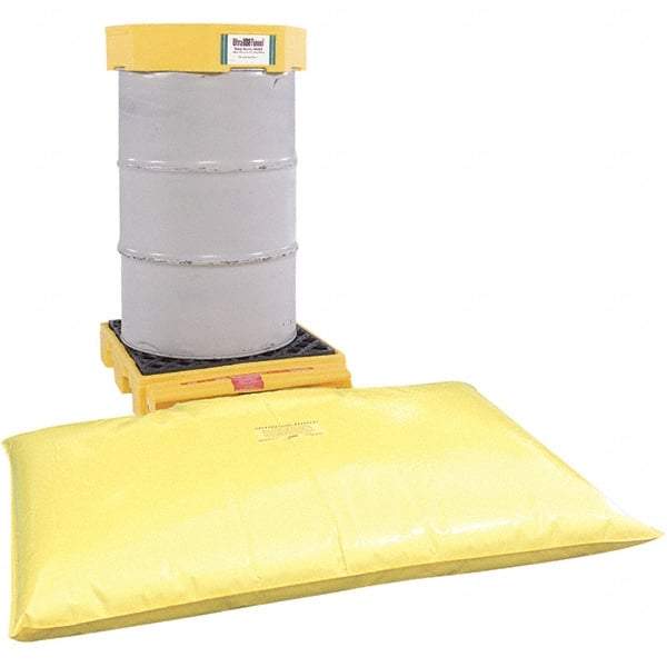 UltraTech - 66 Gal Sump, 1,500 Lb Capacity, 1 Drum, Polyethylene Spill Deck or Pallet - 30" Long x 25" Wide x 4" High, Low Profile, 1 Tank Drum Configuration - Caliber Tooling