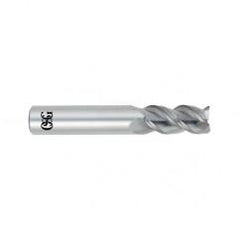 5/8 Dia. x 3-1/2 Overall Length 3-Flute Square End Solid Carbide SE End Mill-Round Shank-Center Cutting-Uncoated - Caliber Tooling