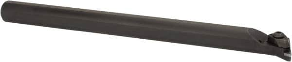 Hertel - IPL.5., A-IKQC Internal Right Hand Indexable Profiling Toolholder - 1" Shank Width, 12" Long, Steel, Through Coolant - Caliber Tooling