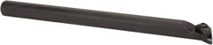 Hertel - IPR.5., A-IKQC Internal Left Hand Indexable Profiling Toolholder - 3/4" Shank Width, 10" Long, Steel, Through Coolant - Caliber Tooling