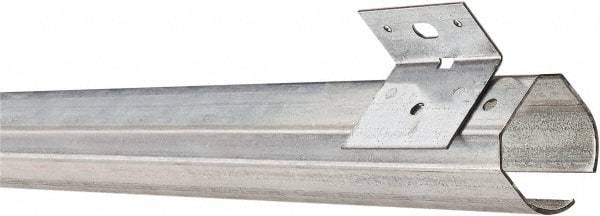 National Mfg. - 10 Ft Long, 600 Lb Capacity, Straight Boxrail - Galvanized - Caliber Tooling