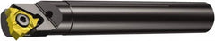 Sandvik Coromant - 254R/LKF-R, Internal or External, Right Hand, 1.3mm Max Depth of Cut, Indexable Grooving Tool Holder - 254..CC Insert Compatibility, 4.9213" OAL, Through Coolant - Caliber Tooling