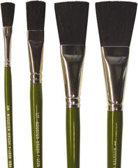 Wooster Brush - 1/2" Camel Hair Artist's Paint Brush - 1/2" Wide, 1" Bristle Length, 5-29/32" Plastic Handle - Caliber Tooling